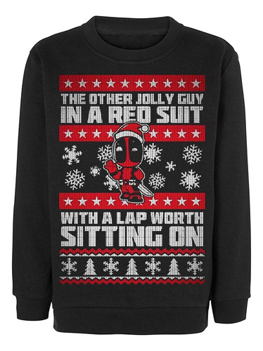 Sudadera Ugly Sweater Deadpool Matona Todas Tallas + Regalo