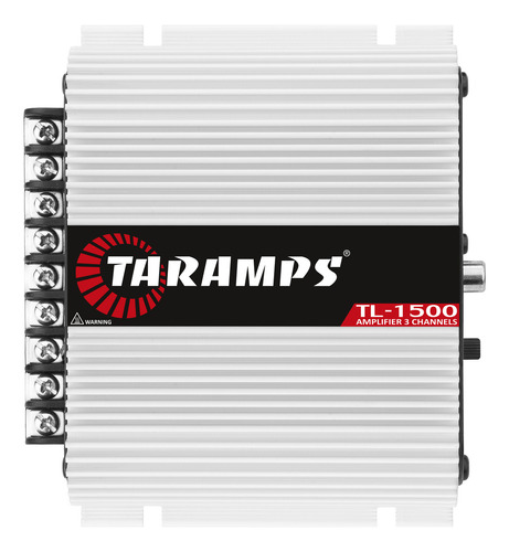 Módulo Amplificador Taramps Tl-1500 390w Rms 3x Rca 1500