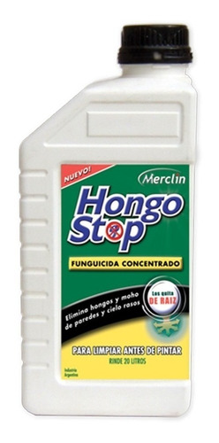 Funguicida Concentrado Hongo Stop Merclin 1l Elimina Moho
