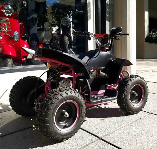 Imagen 11 de 16 de Cuatriciclo Mini Atv Eléctrico Okm Sunra Niños - Regalo V