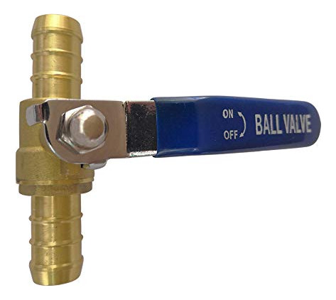 Válvula De Cierre Manguera Calentador 5/8puLG 16mm Od -