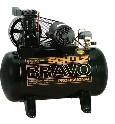 Compressor De Ar Csl 10/100 2cv 110/220v Bravo Schulz