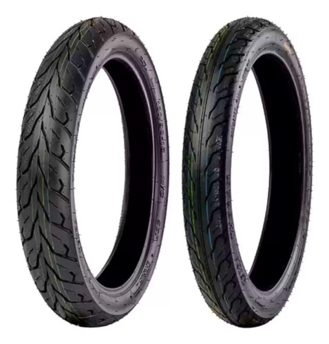 Par Pneu Honda Fan160 100/90-18 + 80/100-18 Kenda Com Camara