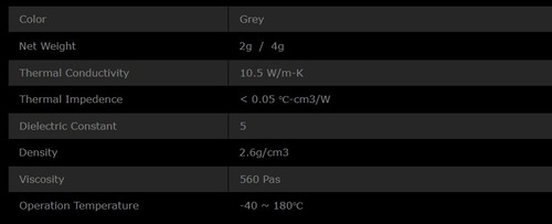 Imagen 6 de 6 de Id-cooling Frost X25 Compuesto Térmico 4grs Alto Rendimiento
