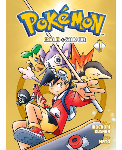 Manga Pokemon: Gold And Silver - Tomo 01 - Panini Arg