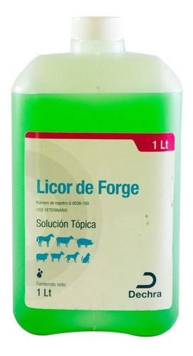 Licor Forge Cicatrizante / Antiseptico Perro ** 1 Litro