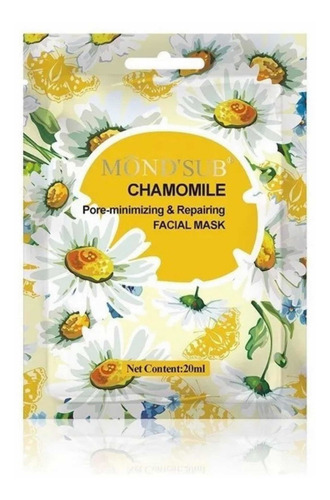 12 Mascarilla Facial Hidratante Palta/coco/rosa 20ml