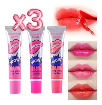 Comprar Trio Labial Tinta Indeleble Larga Duración Lip Gloss F