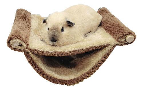 Cama Colgante Con Forma De Hamster Para Animales Pequeños, S