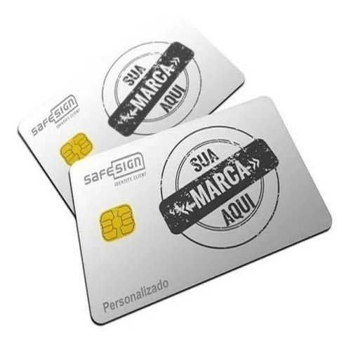 10 Cartão Smart Card Certificado Digital  A3pf / A3pj Token 