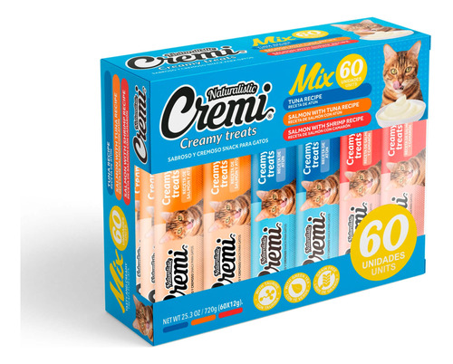 Naturalistic Cremi Box Sea Mix 60 Sachet L&h