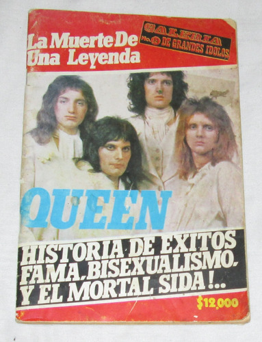 Queen En Revista Galeria De Grandes Idolos 