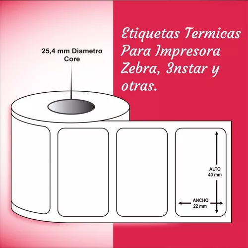 impresion de etiquetas autoadhesivas 40 x 24