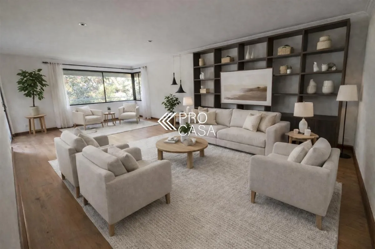 Imagen 2 de 19 de Departamento En Venta De 6 Dorm. En Las Condes
