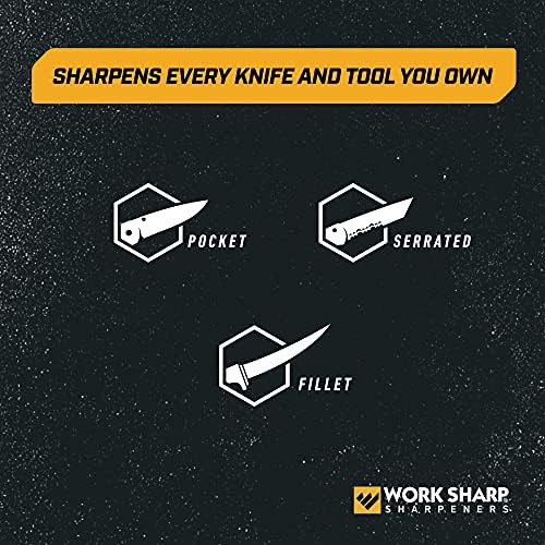 Work Sharp - Afilador De Cuchillos Combinado Wscmb.