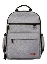 Bolso Maternal Mochila Duo Gris O Negro Skip Hop - Mvd Kids