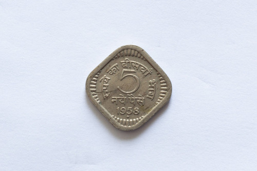 Moneda - India - Colección - Numismática - Naye Paise - 1958