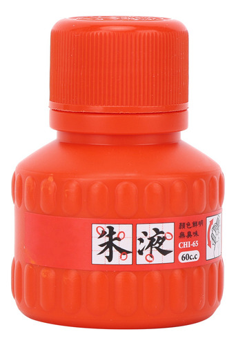 Pintura China De 60 Ml De Tinta Roja De Colores Brillantes D