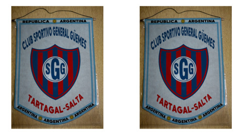 Banderin Grande 40cm Sportivo General Güemes Tartagal Salta