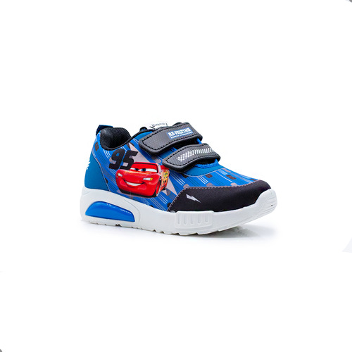 Zapatillas Footy Kids Luz Al Pisar Abrojo Cars0536 Tabu