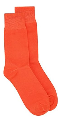 3 Par De Calcetines De Vestir De Algodón Para Hombre De Colo