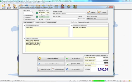 Software Assistência Técnica Para Ar E Refrigeração V1.0