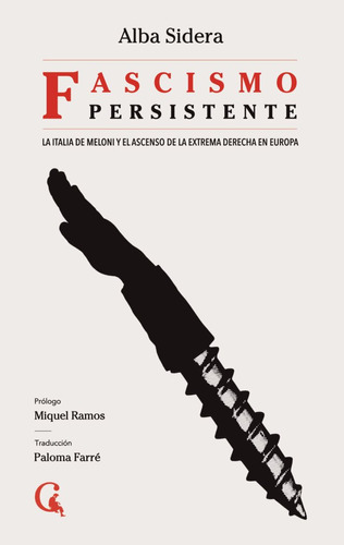 Libro Fascismo Persistente - Sidera, Alba