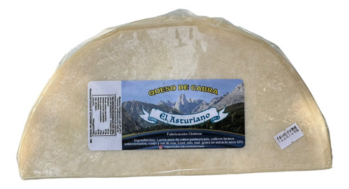 Queso De Cabra 100% Premium Pieza De 1kg Secreto Asturiano