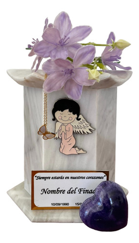 Urna Funeraria Para Cenizas De Cremación Infantil Joya 2375