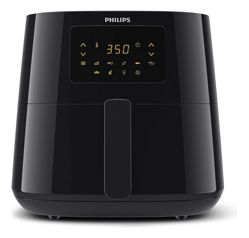 Freidora de aire Philips Essential Airfryer XL HD9270/91 de 6.2L color negro 220V