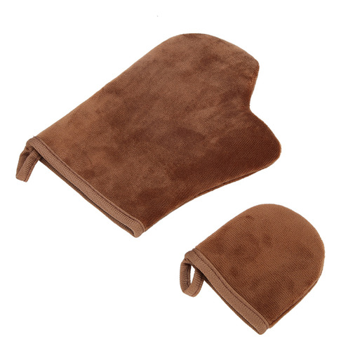 3pcs / Retroceder Aplicador De Bronceado Guantes De