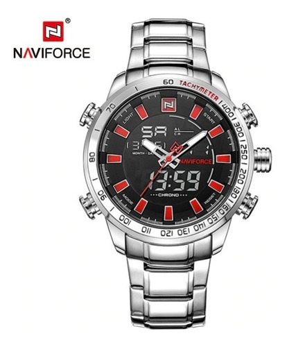 Relógio Masculino Naviforce 9093 Digital E Analógico Orig