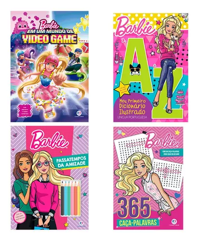 Barbie em Um Mundo de Videogame para Colorir – Blog da Barbie