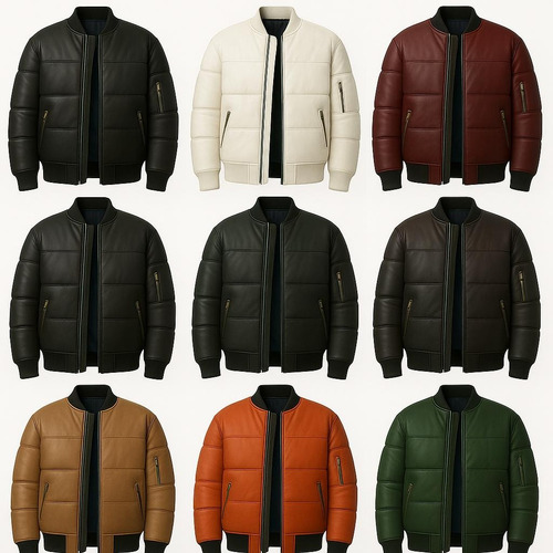 Chaqueta Puffer Overzide Zionix Hombre Vinipiel