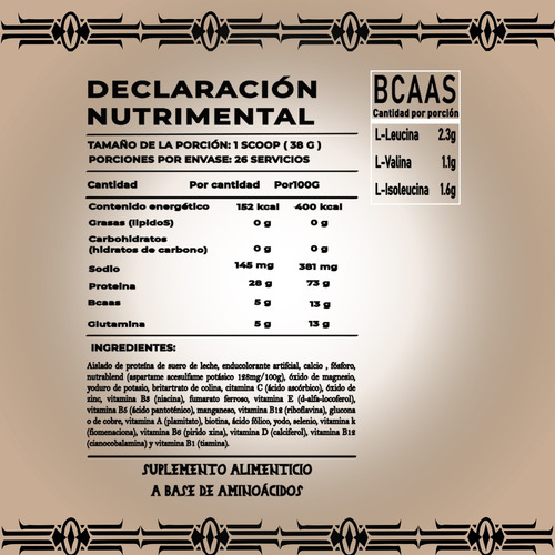 Proteina Whey Isolatada 1kg Titan Suplement Varios Sabores Chocolate