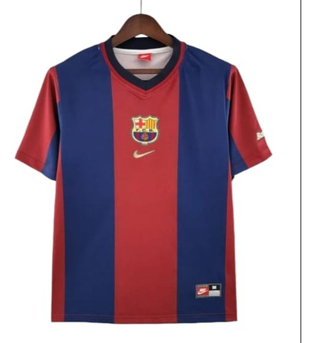 Remera Fútbol Retro Barcelona España - Año 1998/1999