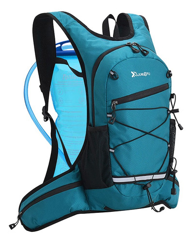 Mochila De Hidratación Trekking Viaje 1.5l Botella De Agua