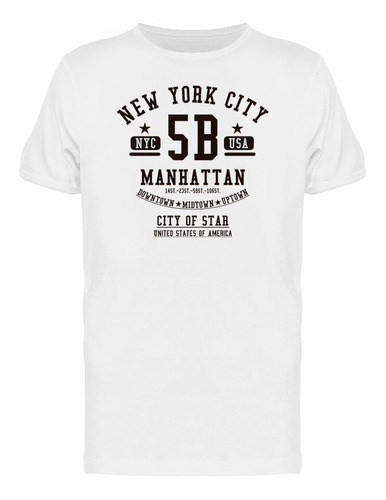 Nueva York 5b Manhattan Playera