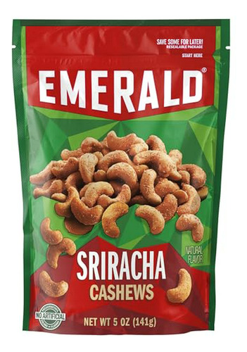 Nueces Esmeralda, Cacahuetes Sriracha, 5 Oz (pack De 2