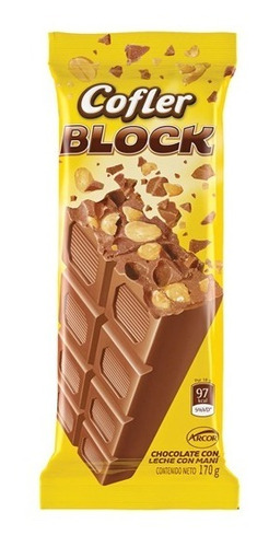 Chocolate Block Cofler 170grs - Barata La Golosineria