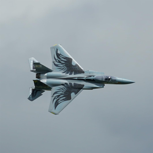 Avión De Combate Rc Xfly-model F-15 Twin -gris