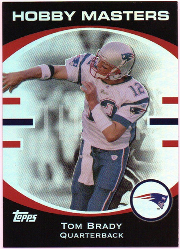 2007 Topps Hobby Masters Foil Tom Brady Patriots