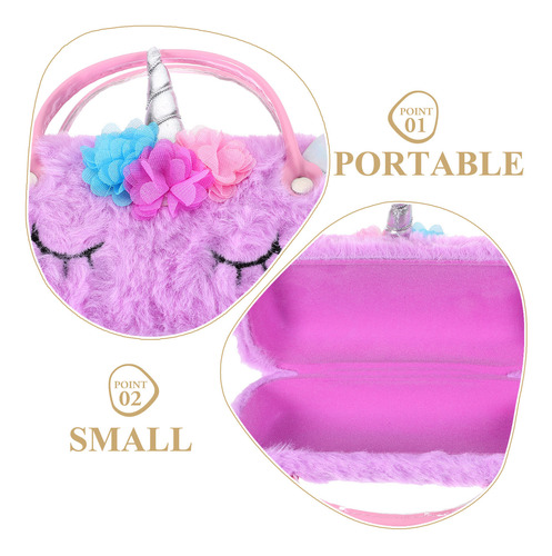 Funda Para Gafas Con Forma De Unicornio, Funda Para Gafas De