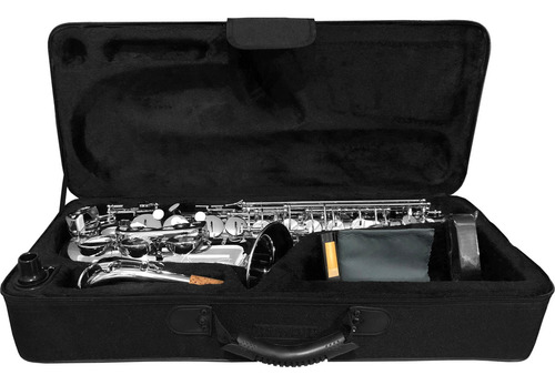Saxofon Alto Fanpro Sxnick Mib Niquelado
