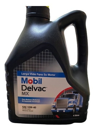 Aceite Motor Mobil 15w-40 Delvac, Bidón 4l, Vehículos Diésel