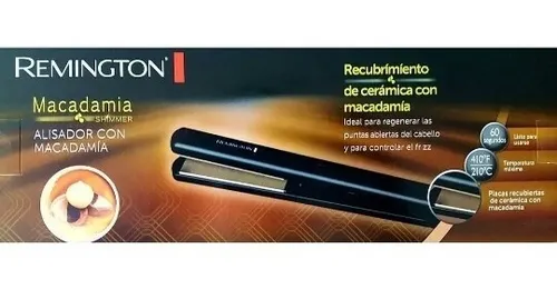 Plancha remington ceramica 2025 macadamia