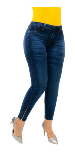 Jeans Corte Colombiano Skinny Streech Michaelo Jeans Ref6409