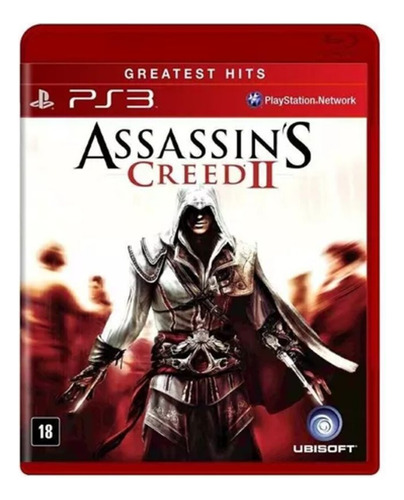 Mídia Física Assasins Creed Ii Ps3 Novo