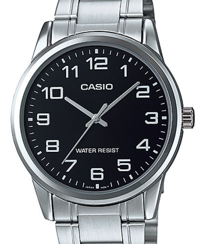 Relógio Casio Masculino Collection Prata Mtp-v001d-1budf