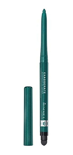 Rimmel Exaggerate Perfilador De Ojos Esmeralda Sparkle, Paqu